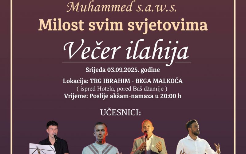 MIZ Donji Vakuf – “Muhammed, s.a.w.s. – Milost svim svjetovima”