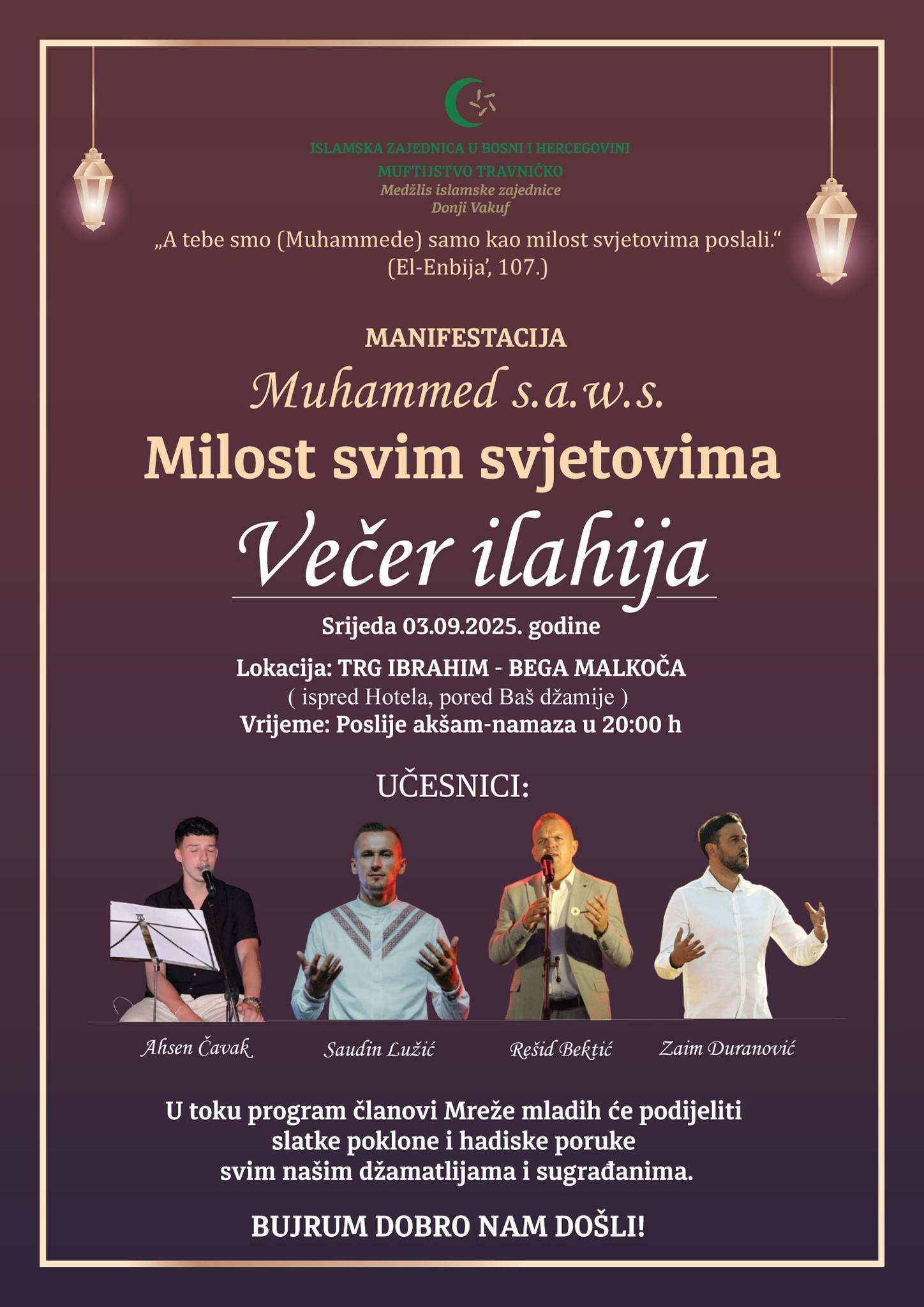 MIZ Donji Vakuf – “Muhammed, s.a.w.s. – Milost svim svjetovima”