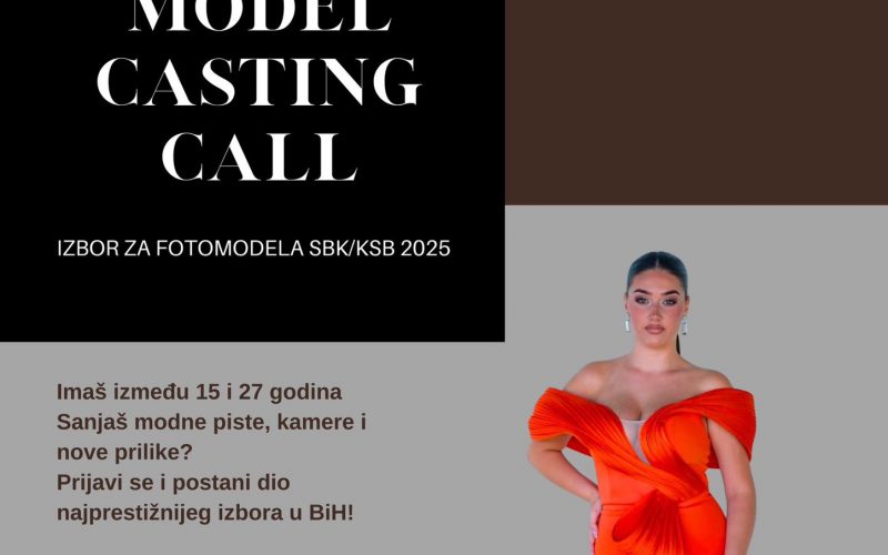 Prijave su otvorene – Izbor fotomodela Srednjobosanskog kantona