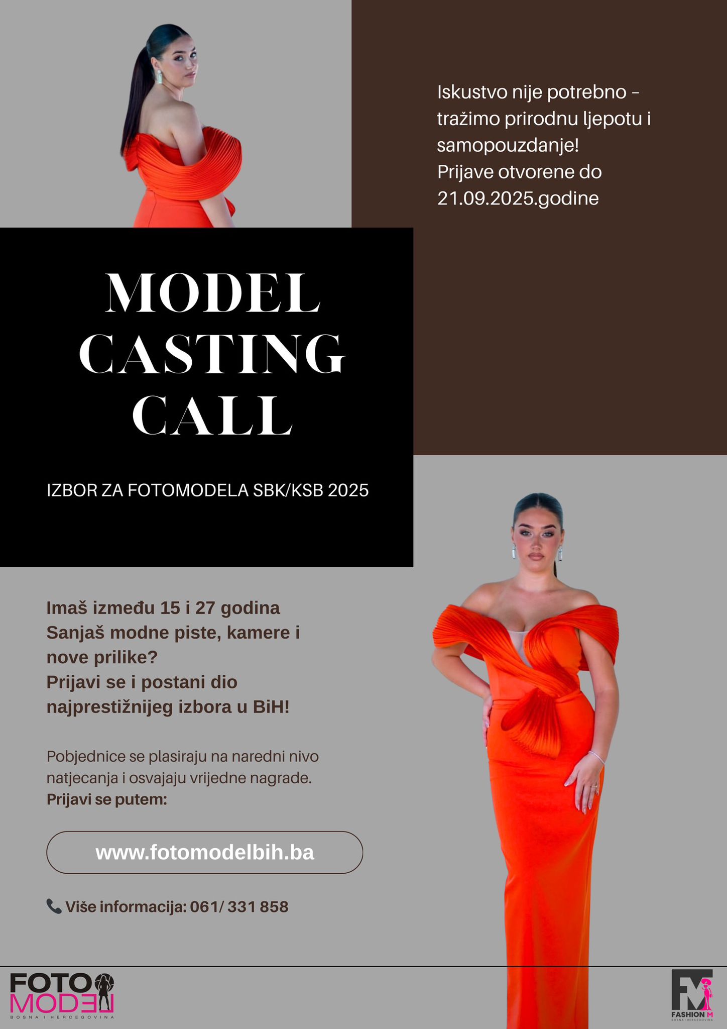 Prijave su otvorene – Izbor fotomodela Srednjobosanskog kantona