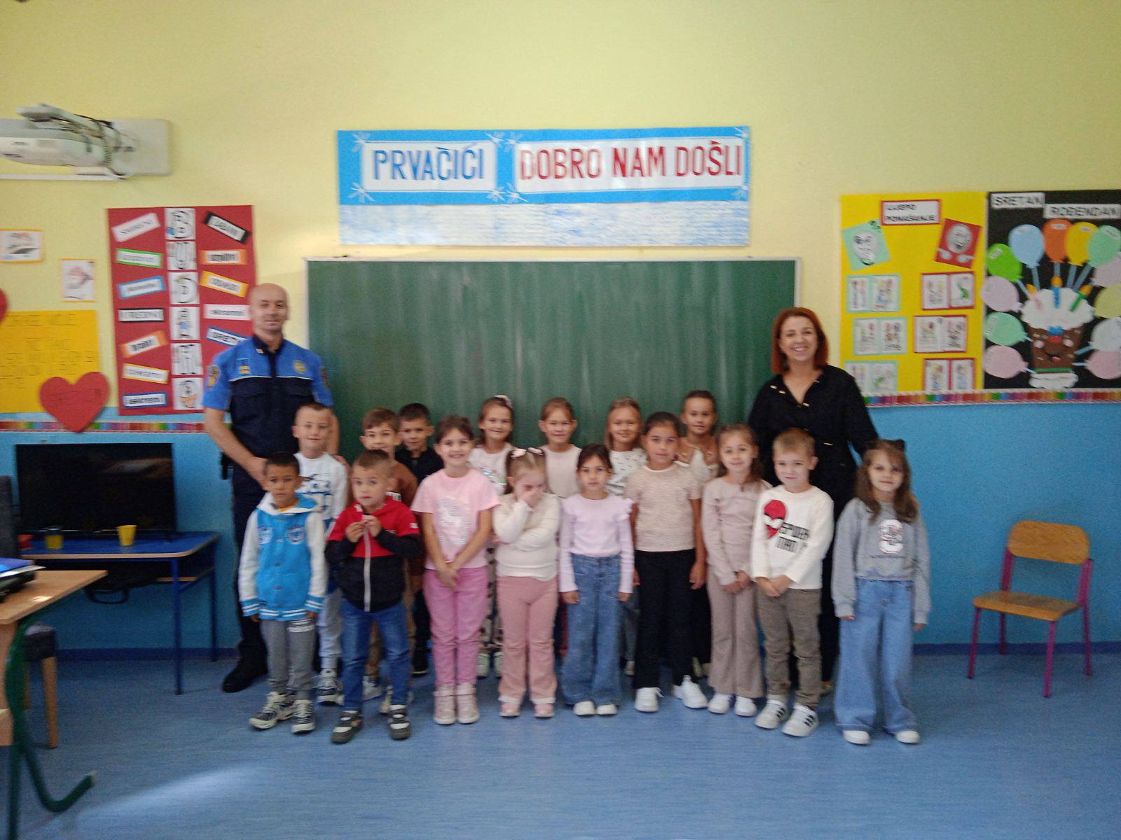 U Prvoj osnovnoj školi realizirana aktivnost o sigurnosti djece u saobraćaju