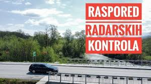 Najavljene radarske kontrole za 06. 10. 2025.