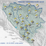 Pretežno oblačno