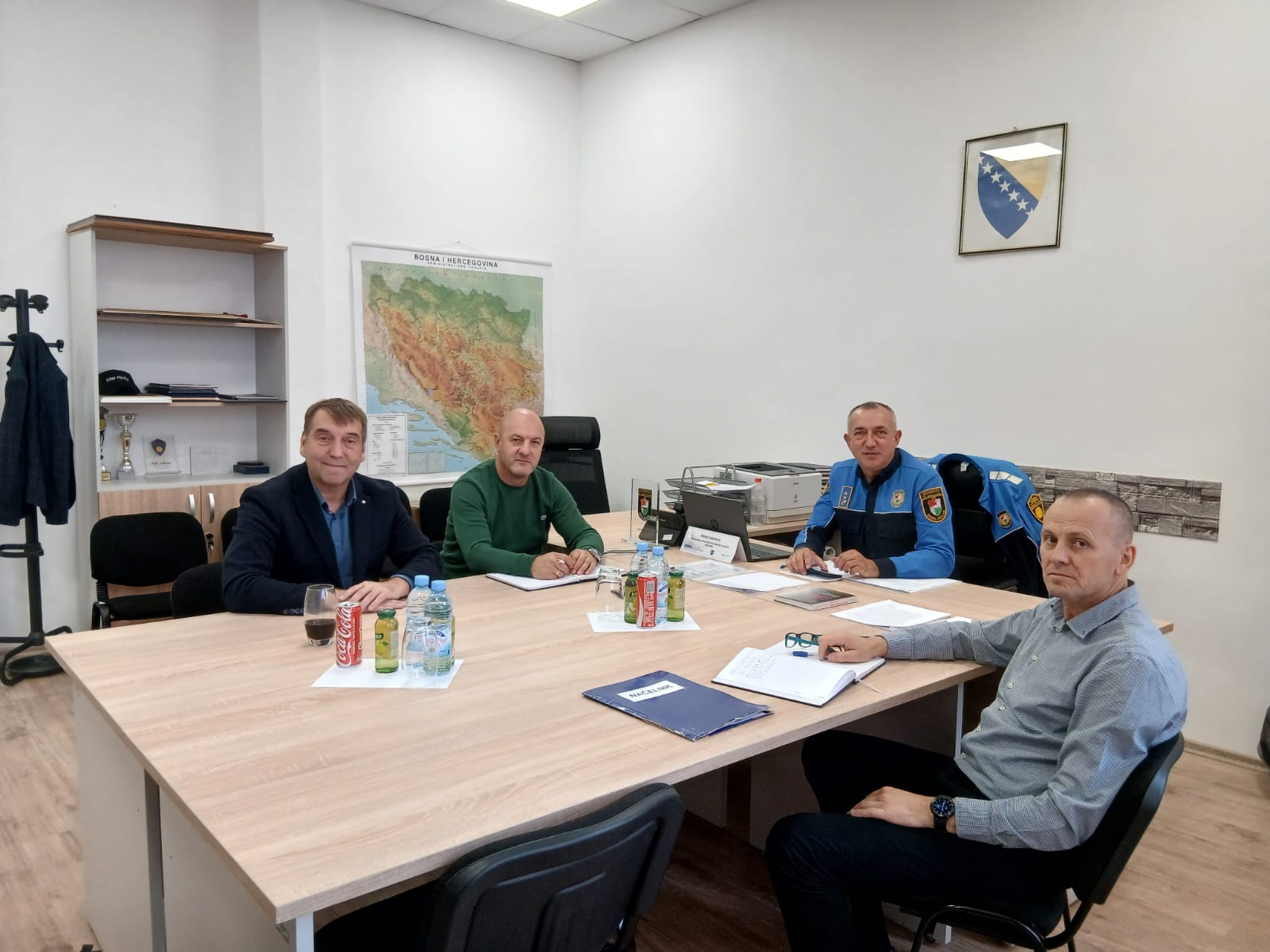 Sastanak predstavnika MUP-a SBK/KSB sa tim liderom projekta EUPA4BiH, gospodinom Aleksanderom Kreblom