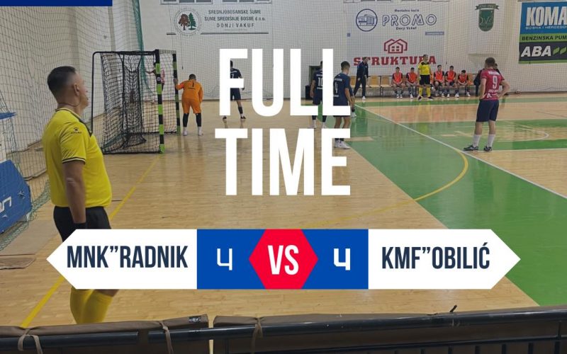 U-19 ekipa MNK “Radnik 2022” Donji Vakuf upisala remi na domaćem terenu