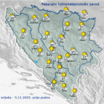 Jutro hladno i maglovito a preko dana sunčano