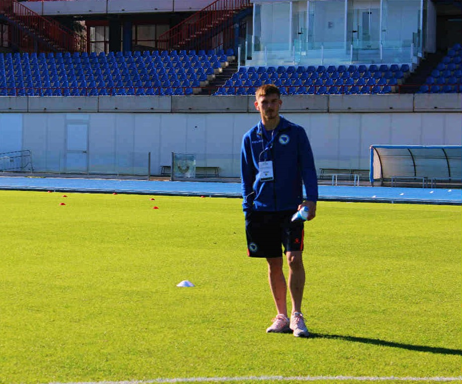 Jusuf Terzić, bivši igrač  FK RADNIK iz Donjeg Vakufa, kapiten U 19 reprezentacije BiH