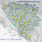 Jutro maglovito a preko dana sunčano