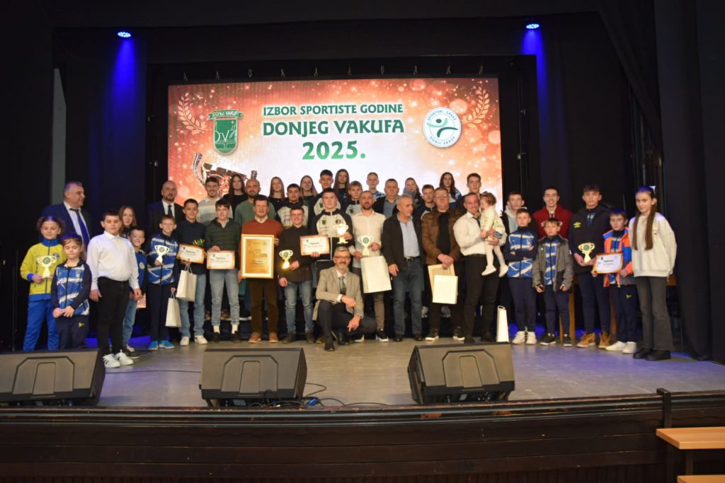 Održan “Izbor sportiste godine Donjeg Vakufa za 2025.”