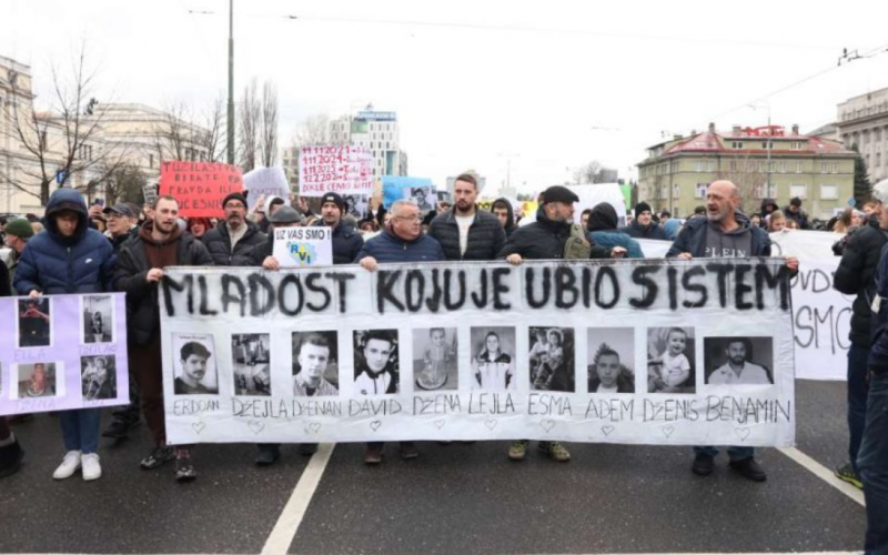 Donji Vakuf – Novi protesti u Sarajevu: Studenti pozvali građane da im se pridruže