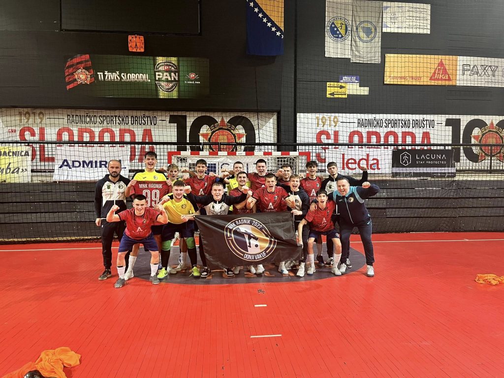 Selekcija U -19 MNK “Radnik 2022” Donji Vakuf slavila u Tuzli