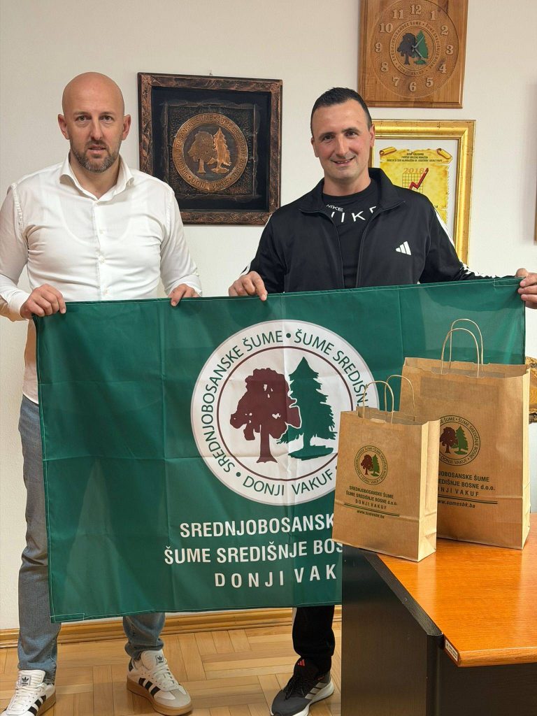 Direktor Društva Mr. Sci. Vildan Hajić upriličio dostojan ispraćaj radnika Namika Muslimovića na WLC 2026