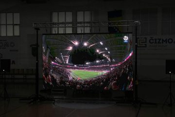 Donji Vakuf – zajedničko gledanje i navijanje u sportskoj dvorani