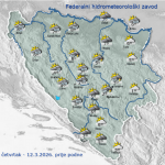 Donji Vakuf – umjereno do pretežno oblačno