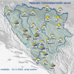 Donji Vakuf – umjereno do pretežno oblačno