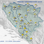 Donji Vakuf – umjereno do pretežno oblačno