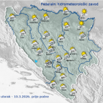 Donji Vakuf – umjereno do pretežno oblačno