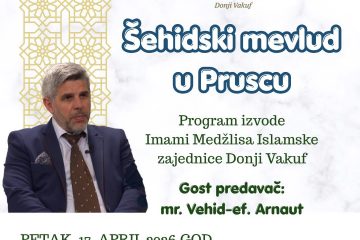 Donji Vakuf – Šehidski mevlud u Pruscu