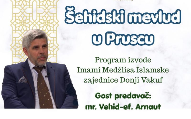 Donji Vakuf – Šehidski mevlud u Pruscu