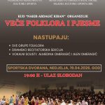 Donji Vakuf – Veče folklora i pjesme