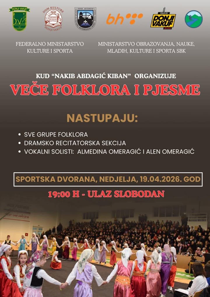 Donji Vakuf – Veče folklora i pjesme