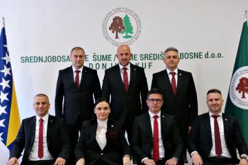 Donji Vakuf -Izabrana nova/stara Uprava „Srednjobosanskih šuma / Šuma Središnje Bosne doo Donji Vakuf“