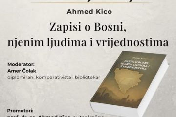 Donji Vakuf – Promocija knjige Ahmeda Kice “Zapisi o Bosni, njenim ljudima i vrijednostima”