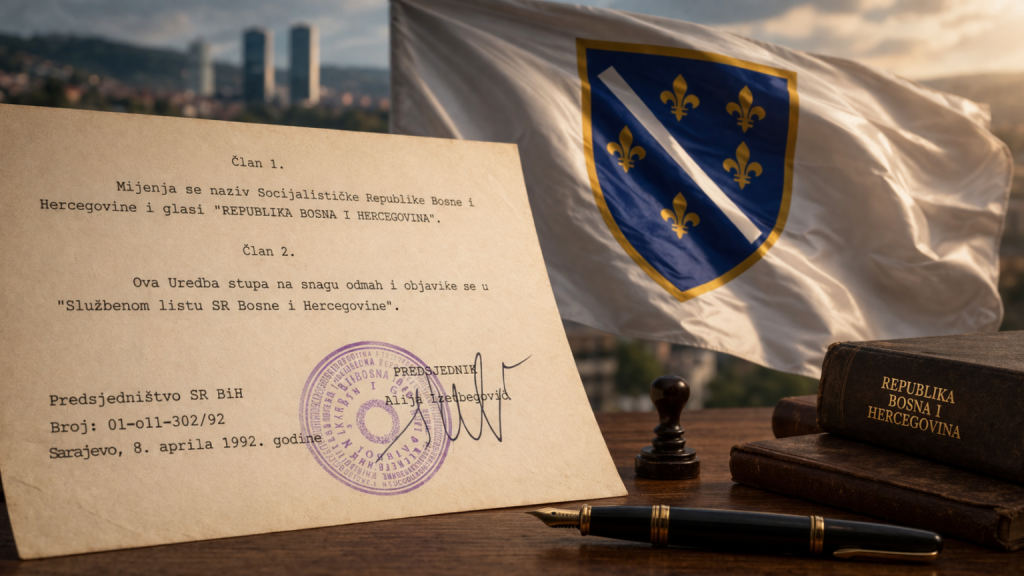 Donji Vakuf – Na današnji datum 1992. godine BiH je postala REPUBLIKA