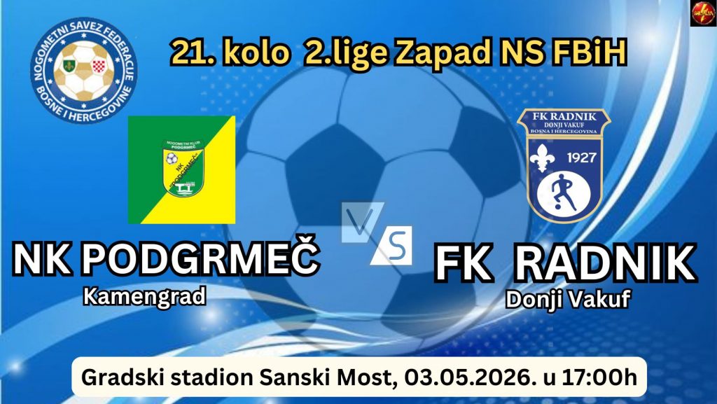 Donji Vakuf – Fudbaleri FK RADNIK gosti u gradu na 9 rijeka