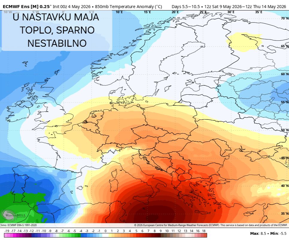 Donji Vakuf – Vremenska prognoza