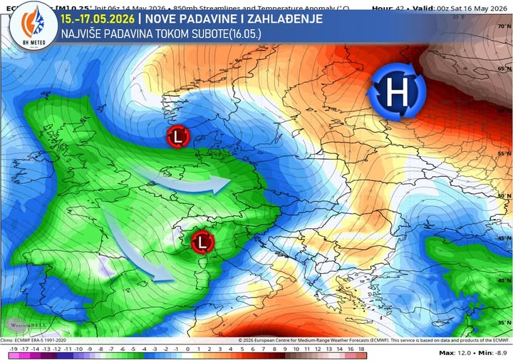 Donji Vakuf – Vremenska prognoza za vikend