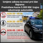 Donji Vakuf – Povećaje kazni za saobraćane prekršaje