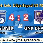 Donji Vakuf – Furiozna igra našeg RADNIKA
