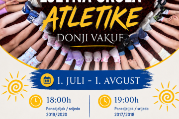 Ljetna škola atletike 2026 – Donji Vakuf