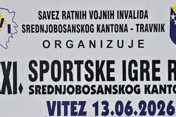 Donji Vakuf – SRVI SBK organizuje 31. sportske igre RVI SBK u Vitezu