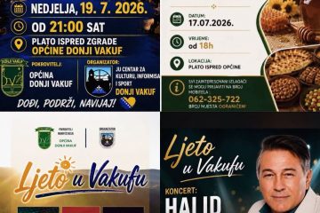 Donji Vakuf – LJETO U VAKUFU 2026.