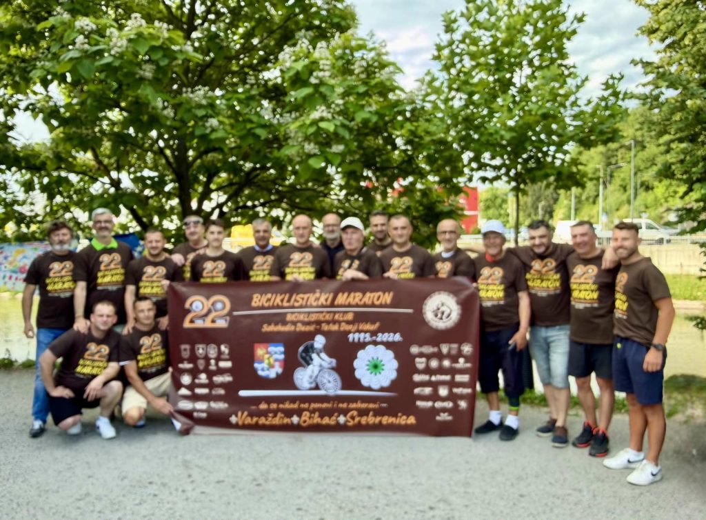 Donji Vakuf – Donjovakufski biciklisti jutros krenuli na biciklistički maraton “Varaždin – Bihać – Srebrenica”