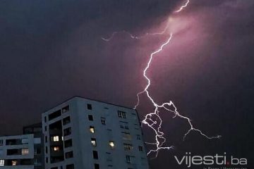 Donji Vakuf – Pripremite se! Dijelu BiH prijeti superćelijska oluja