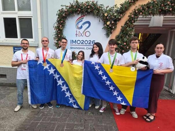 Donji Vakuf – Učenici iz BiH na matematičkoj olimpijadi u Šangaju osvojili zlato, srebro i bronzu
