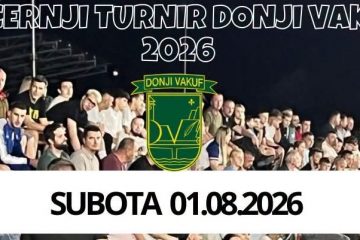 Donji Vakuf – Raspored utakmica na Večernjem malonogometnom mturniru Donji Vakuf 2026.