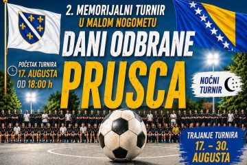 Donji Vakuf – 2.MEMORIJALNI TURNIR U MALOM NOGOMETU „DANI ODBRANE PRUSCA“