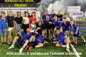 Donji Vakuf – 𝐍𝐚𝐦𝐣𝐞št𝐚𝐣 𝐃𝐞𝐝𝐢ć 𝐏𝐫𝐮𝐬𝐚𝐜 𝐩𝐨𝐛𝐣𝐞𝐝𝐧𝐢𝐤 𝟏. 𝐕𝐞č𝐞𝐫𝐧𝐣𝐞𝐠 𝐦𝐚𝐥𝐨𝐧𝐨𝐠𝐨𝐦𝐞𝐭𝐧𝐨𝐠 𝐭𝐮𝐫𝐧𝐢𝐫𝐚 𝐮 𝐃𝐨𝐧𝐣𝐞𝐦 𝐕𝐚𝐤𝐮𝐟𝐮!