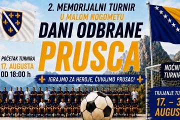 Donji Vakuf – 2. memorijalni turnir u malom nogometu DANI ODBRANE PRUSCA