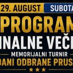 Donji Vakuf – Finalno veče 2. memorijalnog turnira u malom fudbalu DANI ODBRANE PRUSCA