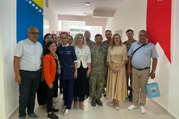 Donji Vakuf –  Turska vojna misija u BiH,- uređen prostor Javne ustanove “Dom zdravlja” Donji Vakuf