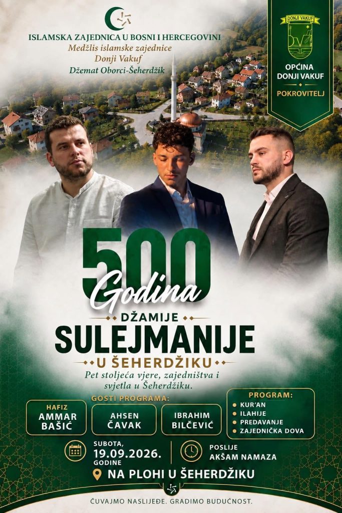 Donji Vakuf – 500 godina džamije Sulejmanije u Oborcima