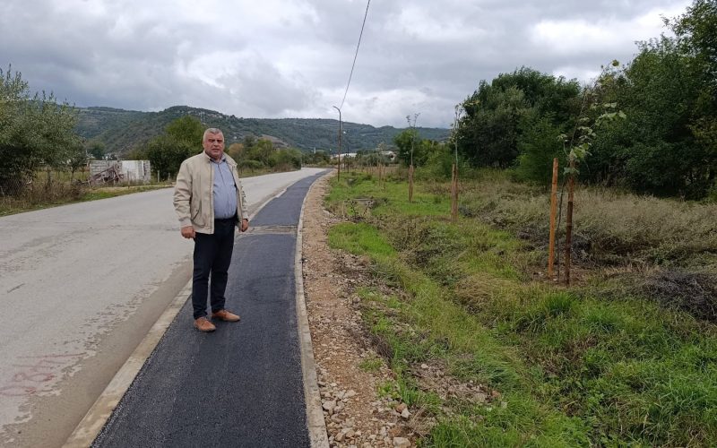 Donji Vakuf – Uređen trotoar u dužini od 700m u naselju Kamenjača
