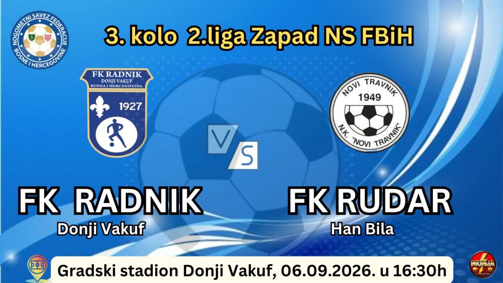 Donji Vakuf – Svi na stadion, uz Radnik do pobjede