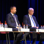 Snimak prve izborne debate u Travniku: Lendo, Sečić i Gekić sučelili stavove pred građanima