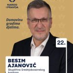 Upoznajte Besima Ajanovića: Od SDA-ovog sekretara do kandidata NiP-a, čovjek koji ne zna šutjeti na nepravdu